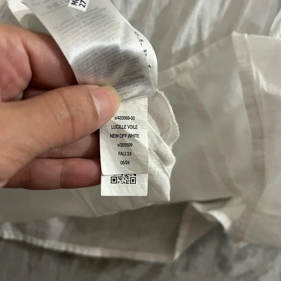 Gap Lucille off white peasant blouse - Picture 12 of 14